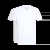 Bugatti V-Neck Undershirt 2 Pack - White