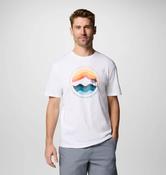 Columbia Path Lake II Graphic T-Shirt - White, Circular Linescape image