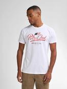 Petrol Artwork T Shirt - Bright White image