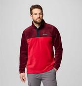 Columbia Steens Mountain II Half Snap Fleece - Mtn Red, Rich Wine, Black image
