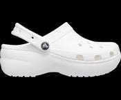 Crocs platform white best sale