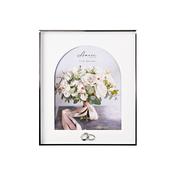 Amore Box Arch Photo Frame With Rings 8" x 10" image