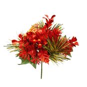 Enchante Glitter Red Gift Box Pick