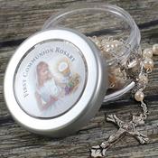 Communion Imitation Pearl Rosary