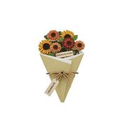 Congratulations 3D Flower Figurine Card