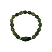 Connemara Marble Oval Cut Shaped Stretch Bracelet
