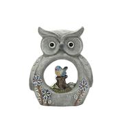 Country Living Owl Solar Light image
