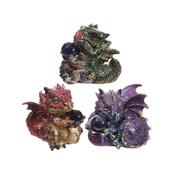 Cute Baby Dragon with Crystal Ball