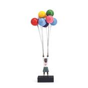 David McGlynn Sculpture - Girl &amp; Two Sets Balloons 'Freedom' image