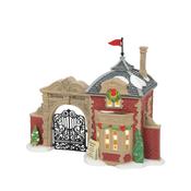 Dickens Market Gate Lit Building - Dickens Village by D56