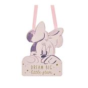 Disney Minnie Dream Big Little Star Plaque - Pink