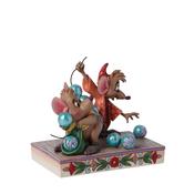 Jim Shore Jaq &amp; Gus Christmas Figurine
