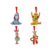 Disney Winnie The Pooh Resin Decorations Set of 4