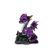 Elements Cute Baby Amethyst Woodland Dragon image