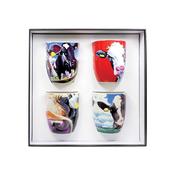 Eoin O'Connor Set Of 4 Mugs