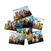 Eoin O'Connor Beyond the Herd Set 6 Placemats