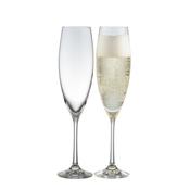 Galway Crystal Elegance Champagne Prosecco Glass Pair image