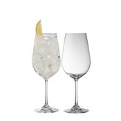 Galway Crystal Elegance Spritz/Goblet Pair