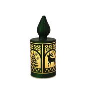 Regal Tidings Glass LED Candle Christmas Windows