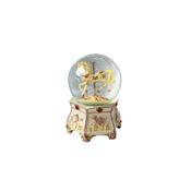 Glitter Snow Globe Horse Carousel image
