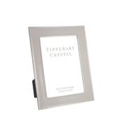 Tipperary Grey Enamel Frame with Silver Edging 5" x 7" image