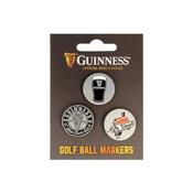 Guinness 3 Pack of Golf Ball Markers image