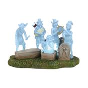 Haunted Mansion Phantom Five Lit Village Figurine