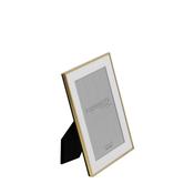 Impressions Brushed Brass Finish Photo Frame 4" x 6"