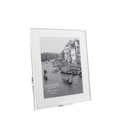 Impressions Silverplated Photo Frame White Border 6" x 8"