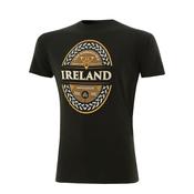 Bottle Green Ireland Emerald Isle Label T-Shirt image