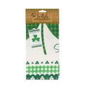 Irish Waffle Tea Towel 'Lucky Irish Shamrock'