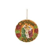 Jim Shore 2026 Annual Holy Family Hanging Ornament image