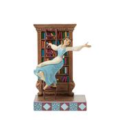 Jim Shore A World of Books Belle on Bookcase