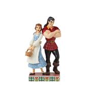 Jim Shore Brilliant &amp; Boorish Belle &amp; Gaston Figurine