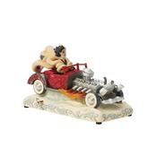 Jim Shore Driving De Vil-ishly Cruella Musical Car