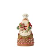 Jim Shore Gingerbread Pastry Chef Santa Figurine - Baking Holiday Magic image