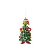 Jim Shore Grinch as a Christmas Tree Hanging Ornament image