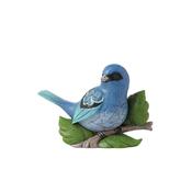 Jim Shore Indigo Melody Indigo Bunting Bird Figurine