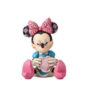 Jim Shore Minnie Mouse with Heart Mini Figurine