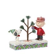 Jim Shore Peanuts Snoopy &amp; Charlie Brown Tree