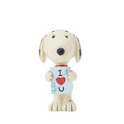Jim Shore Snoopy I Love You Mini
