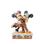 Jim Shore Sugarcoated Sweethearts Mickey and Minnie Gingerbread Figurine