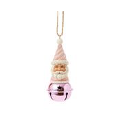 Jim Shore Sweets Santa Bell Hanging Ornament image