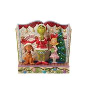 Jim Shore The Grinch with Cindy-Lou and Max Storybook