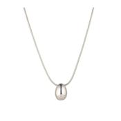 Knight &amp; Day Chunky Silver Teardrop Pendant