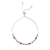 Knight &amp; Day Silver Rainbow Bracelet
