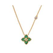 Knight &amp; Day The Pink Box Malachite Style Necklace image