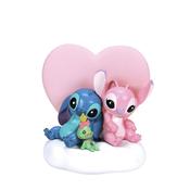 Light up Stitch and Angel Scene