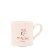 Love Life Christmas Embossed Mug - Mistletoe image