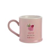 Love Life Embossed Mug - Sister